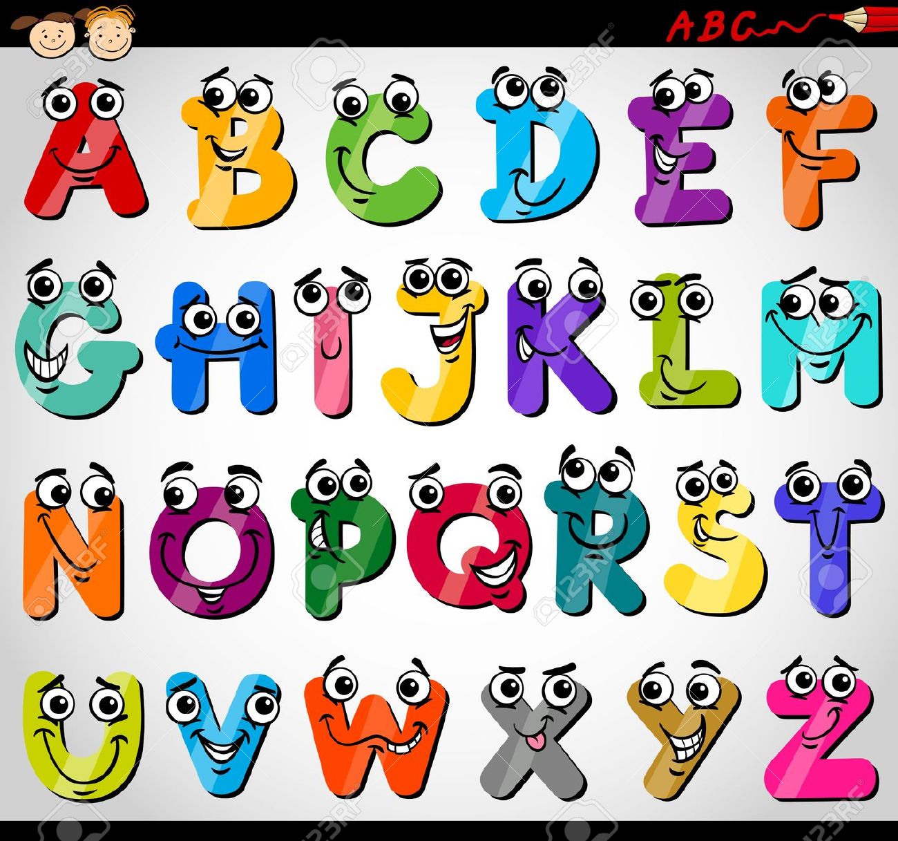 kindergarten alphabet clipart - photo #34